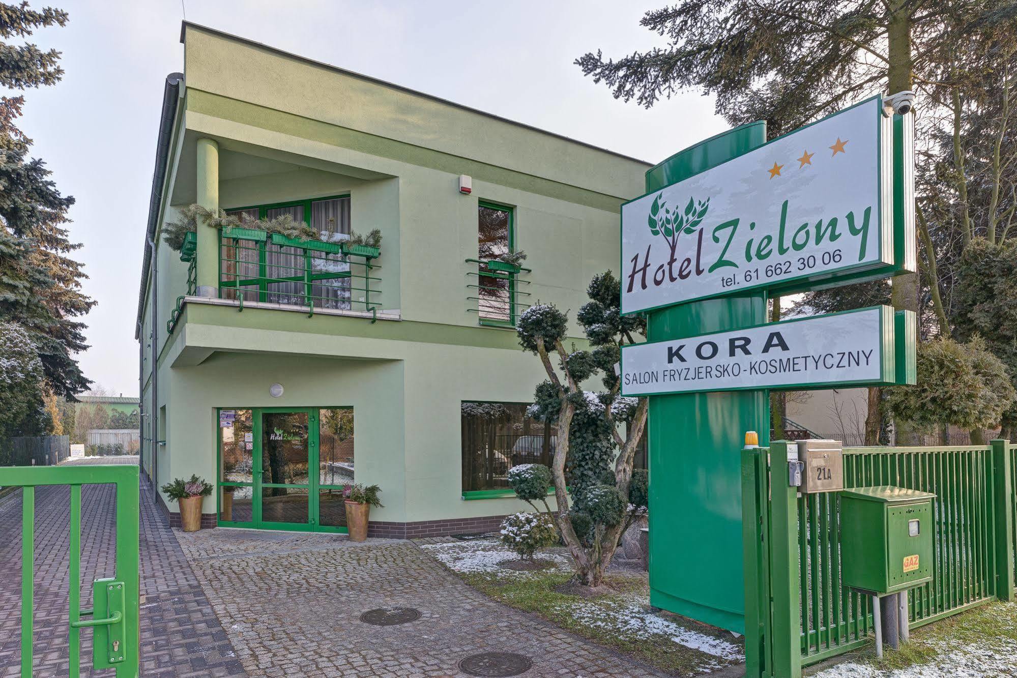 Hotel Zielony Poznań Buitenkant foto